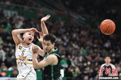 ​CBA常规赛：辽宁本钢主场胜北京控股队