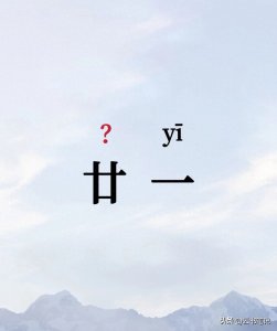 ​廿的字义是二十，却不读èr shí ，正确读音到底是什么？