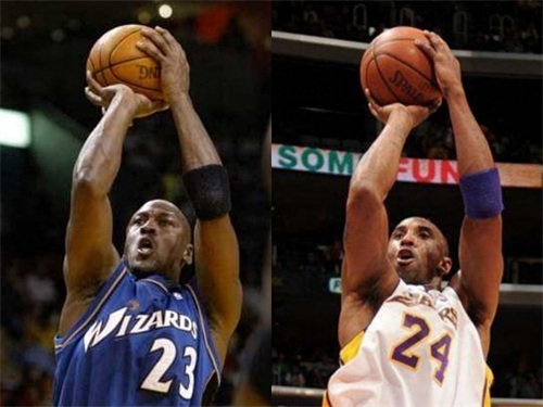 多图对比，科比和乔丹的投篮姿势到底有多像？ 简直一模一样