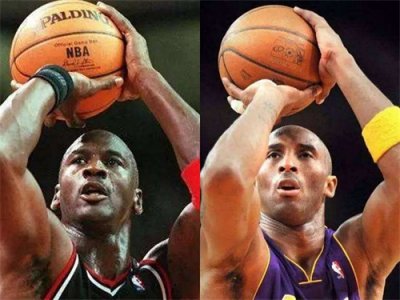 ​多图对比，科比和乔丹的投篮姿势到底有多像？ 简直一模一样