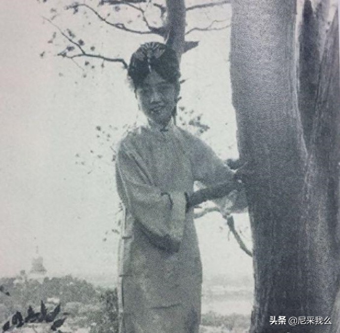 末代皇后婉容的老照片，最美的还是最后一张