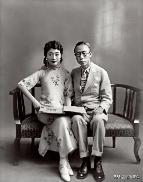 末代皇后婉容的老照片，最美的还是最后一张