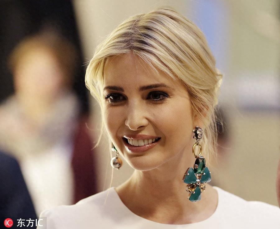 特朗普访华外孙女儿爆红 谁让她有个美貌与才华兼并的妈呢