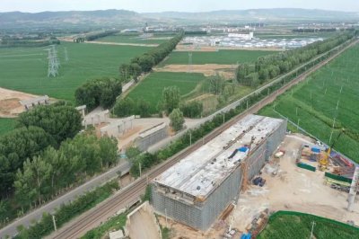 ​太原西北二环高速建设又迎阶段性胜利