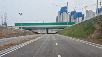 ​泾河新城一批市政道路即将通车
