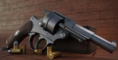 ​原“欧洲陆军”的顶级轻武器M1873左轮手枪威力有多大？