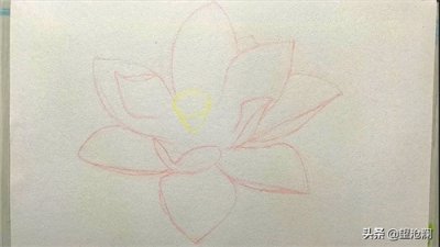 ​怎么用彩铅画荷花？沧澜分分钟教会你，成画简直美爆了