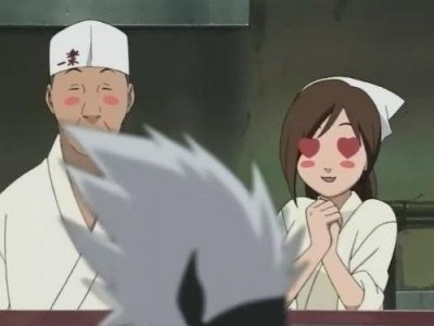 ​为了看卡卡西的真面目也真是费尽心机啊