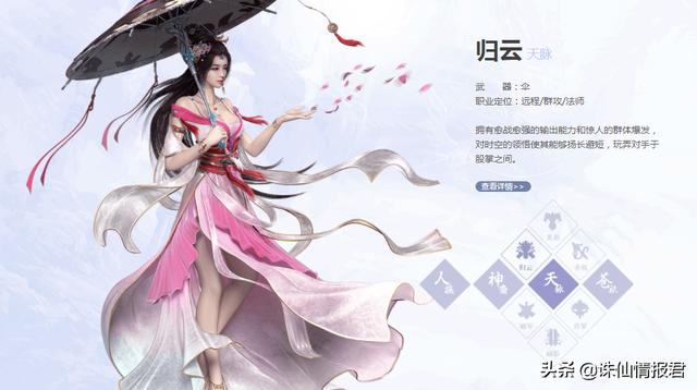 诛仙3四大职业介绍大全(诛仙3游戏中盘点各个职业和技能的外号)(1)